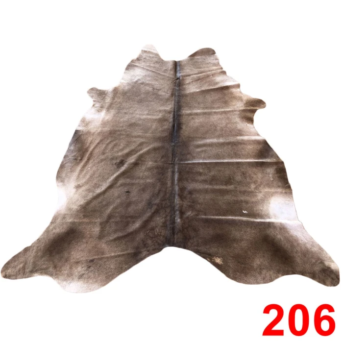 Tapete de Couro Bovino 2,00 met x 2,00 met / Tapete de Pelo de Boi / Couro legitimo Grande - 206