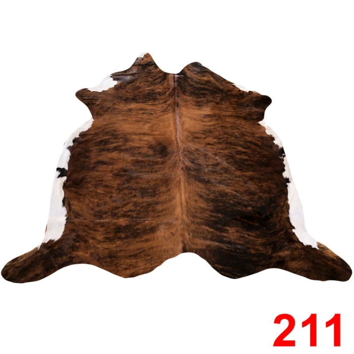 Tapete de Couro Bovino 2,00 met x 2,00 met / Tapete de Pelo de Boi / Couro legitimo Grande - 211