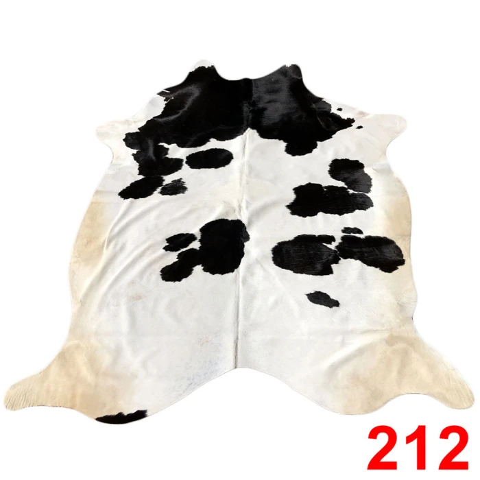 Tapete de Couro Bovino 2,00 met x 2,00 met / Tapete de Pelo de Boi / Couro legitimo Grande - 212