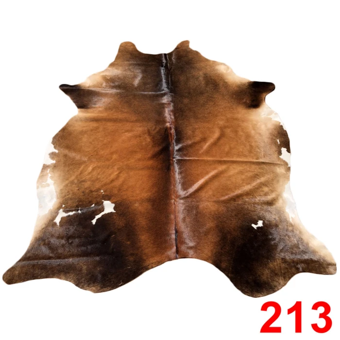 Tapete de Couro Bovino 2,00 met x 2,00 met / Tapete de Pelo de Boi / Couro legitimo Grande - 213