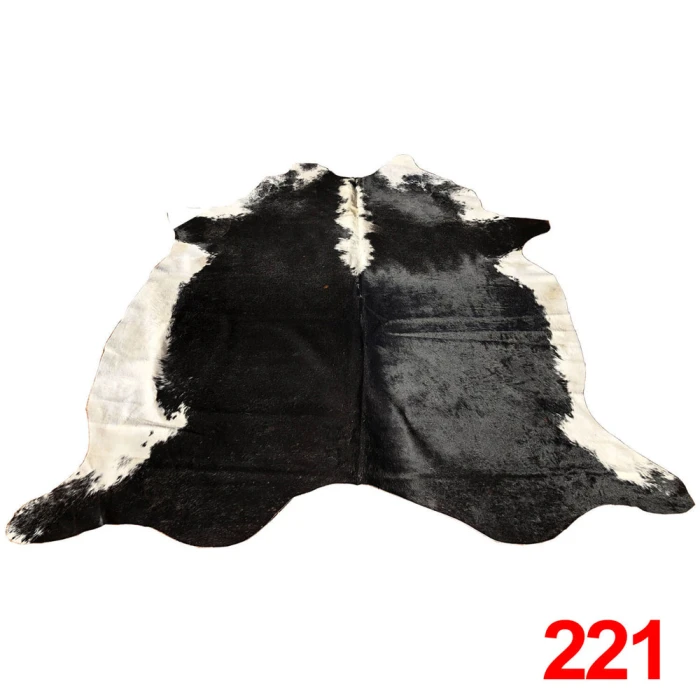 Tapete de Couro Bovino 2,00 met x 2,00 met / Tapete de Pelo de Boi / Couro legitimo Grande - 221