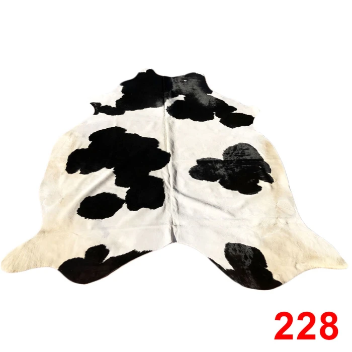 Tapete de Couro Bovino 2,00 met x 2,00 met / Tapete de Pelo de Boi / Couro legitimo Grande - 228