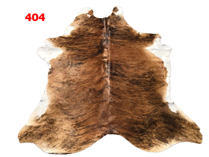 Tapete de Couro Bovino 2,00 met x 2,00 met / Tapete de Pelo de Boi / Couro legitimo Grande - 404