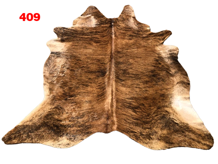 Tapete de Couro Bovino 2,00 met x 2,00 met / Tapete de Pelo de Boi / Couro legitimo Grande - 409