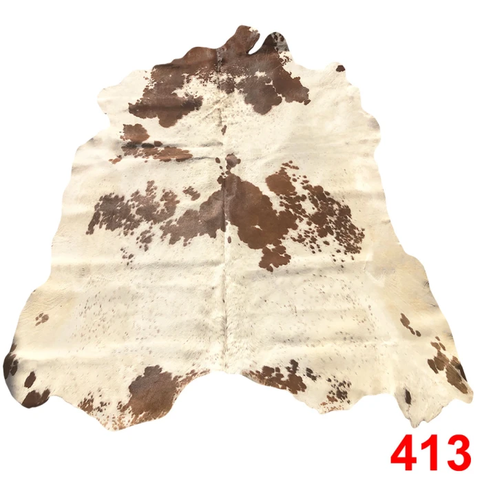 Tapete de Couro Bovino 2,00 met x 2,00 met / Tapete de Pelo de Boi / Couro legitimo Grande - 413