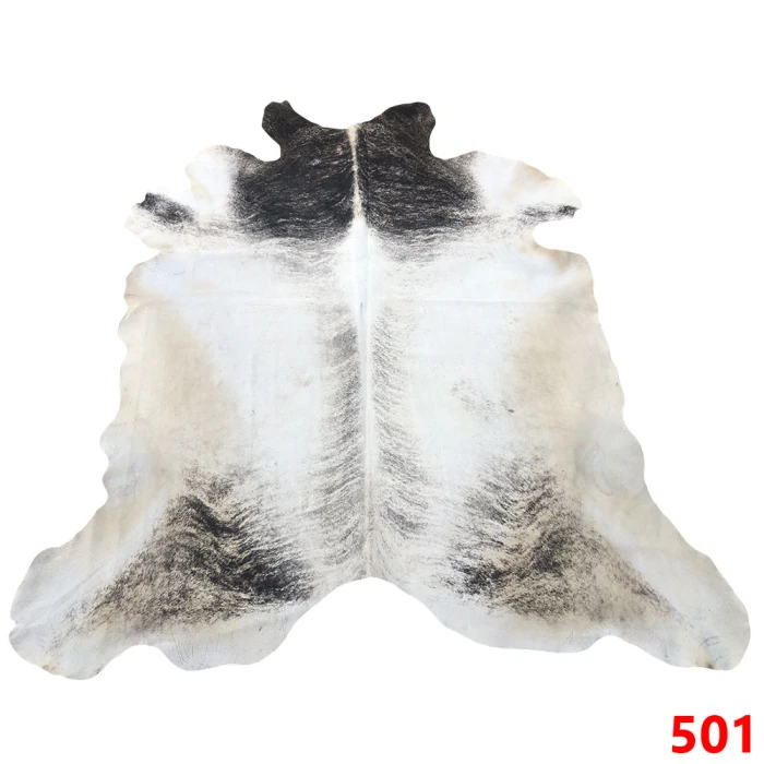Tapete de Couro Bovino 2,00 met x 2,00 met / Tapete de Pelo de Boi / Couro legitimo Grande - 501