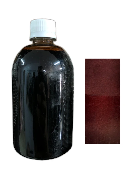Tinta Para Couro cor pinhão / Sola / Selaria 500ml.- Fabricação Própria