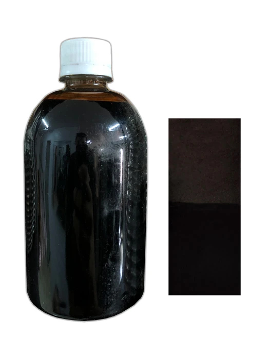 Tinta Para Couro cor preto / preta / Sola / Selaria 500ml.- Fabricação Própria