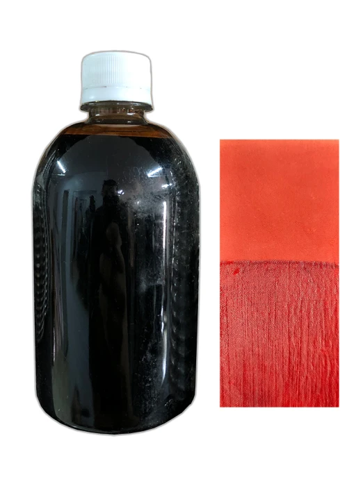 Tinta Para Couro cor SOL  / Sola / Selaria 500ml.- Fabricação Própria
