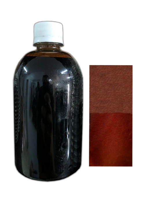 Tinta Para Couro tabaco / Sola / Selaria 500ml - Fabricação Própria