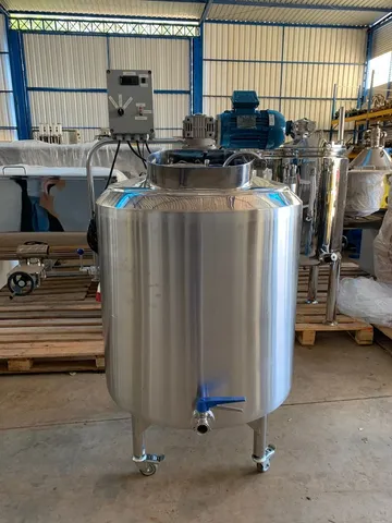 Tanque Misturador Encamisado em Aço Inox 300 Lts -Novo Sem Uso