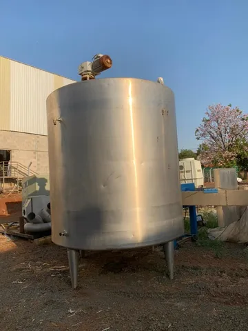 Tanque Misturador Encamisado em Aço Inox 10m³ - Aceito Veiculo
