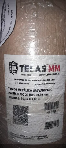 Tecido Metálico Galvanizado