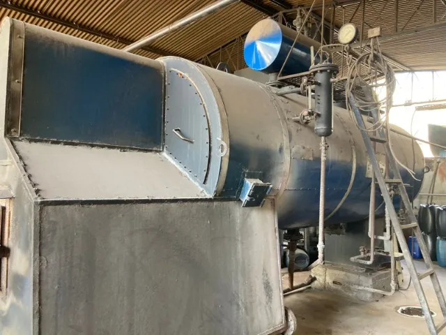Caldeira 1500 kg a lenha 