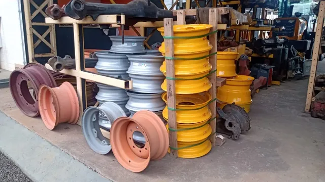 Roda Retro Escavadeira