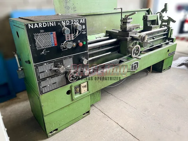 TORNO MECÂNICO NARDINI ND-220 AE - 440x1500MM