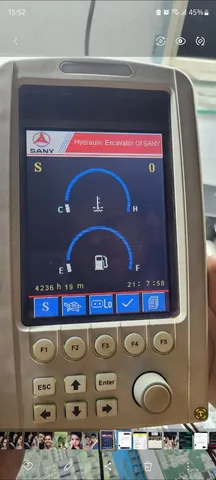 Painel escavadeira Sany 315