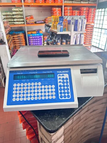 Balança digital etiquetadora toledo prix 4 flex