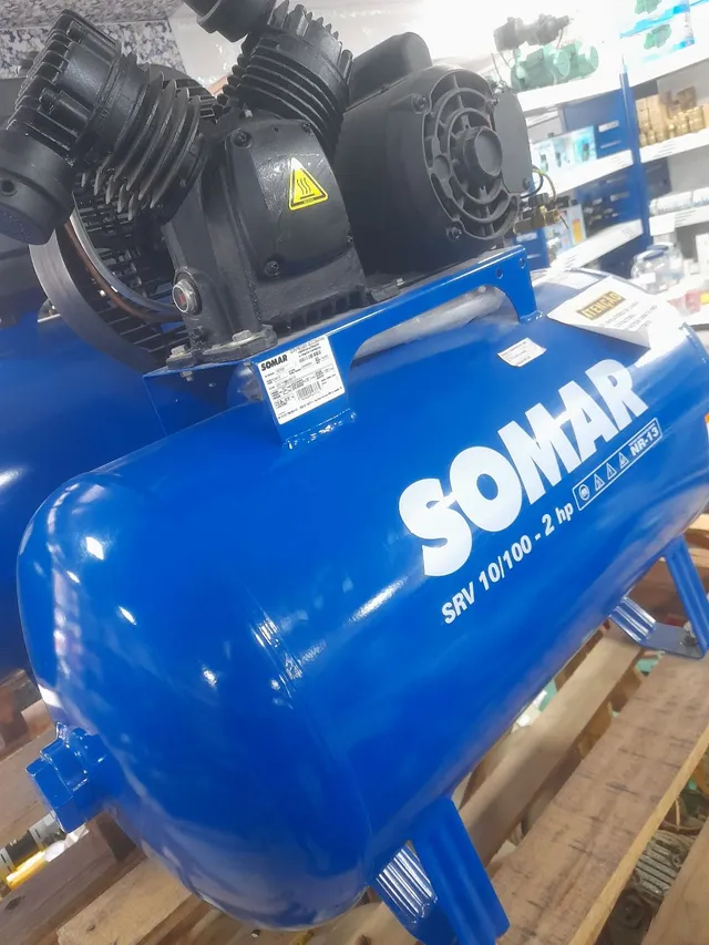 COMPRESSOR SOMAR 100L 2CV 