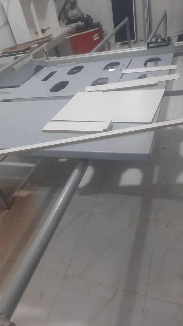 Esquadrejadeira smartmaq sm3 completa, seminova