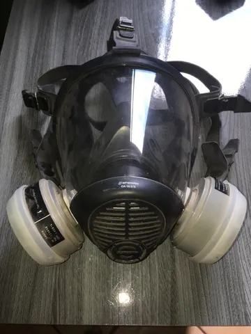 Máscara pra pintura, Gases
