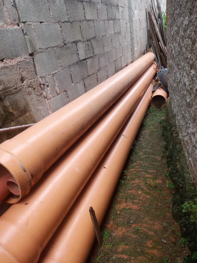 Cano pvc 300 mm 6 metros