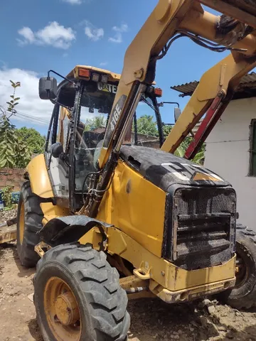 Retrô escavadeira 416e. 4x4. 