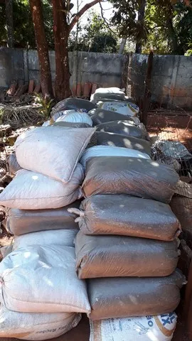 Esterco de vaca curtido R$15,00 saco grande 30 litros