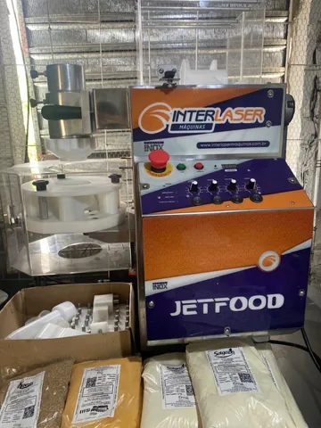 Máquina de salgados inox fábrica de coxinha 