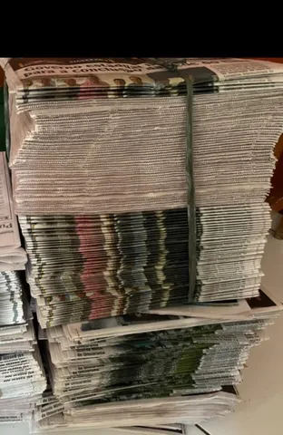O Quilo (kg) de folha de Jornal 