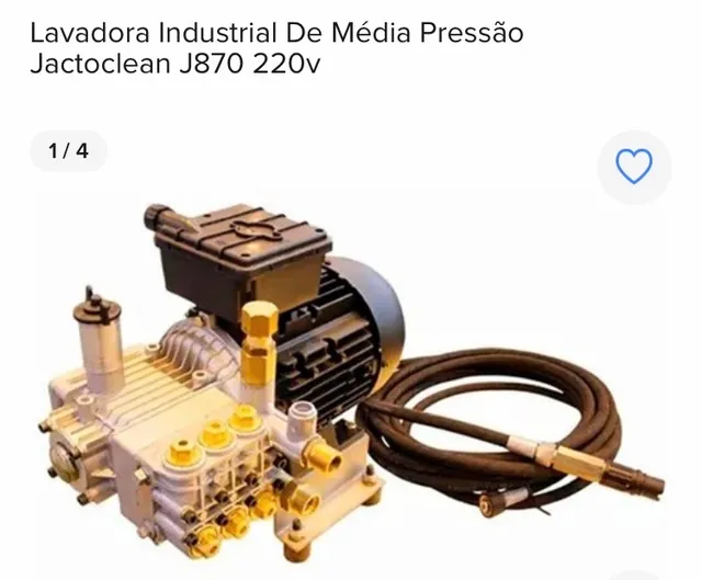 Vendo lavadora Alta Vazão Jacto J870 
