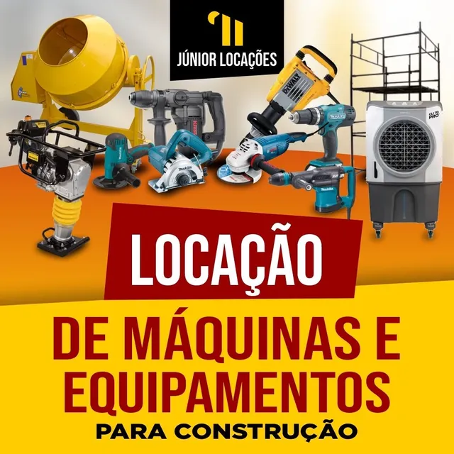 Locação de Equipamentos para construção 