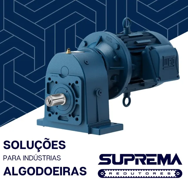 Redutor para fita de algodoeira