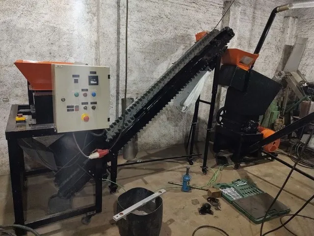 Planta processamento de cobre a seco 