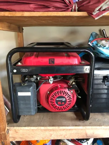 Gerador Branco Gasolina 4T 5.5