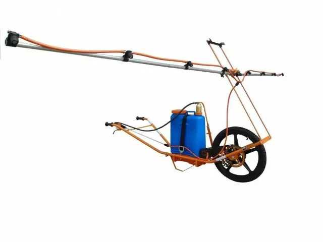 Carriola Pulverizador Manual Knapik com tanque Jacto PJH 20 litros