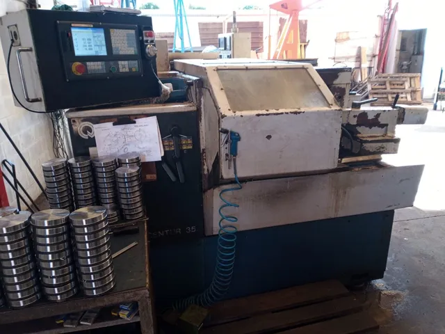 Torno Cnc Centur 35 