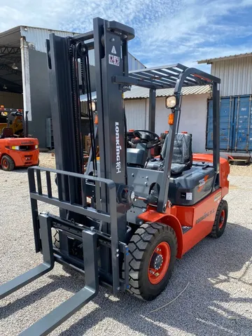 Empilhadeira diesel | Lonking | 2500kg 2,5 toneladas | torre 3,5 metros