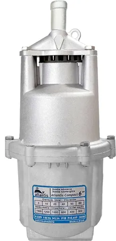 Bomba D Água Submersa Compact 6 Pol. Cobre 0,4HP - 254V