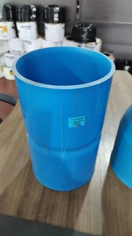 Luva Azul 200 mm PN 125 Soldável Irrigação 