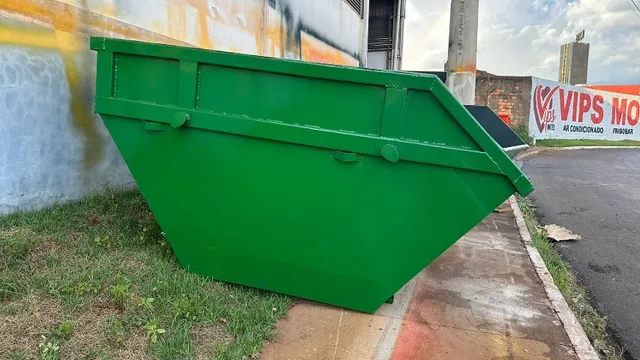Caçambas para entulho, Caçamba poly, Container Almoxarifado, container ...