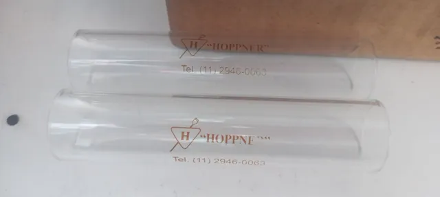 Tubo de vidro para seringa 