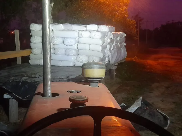 Silagem ensacada 