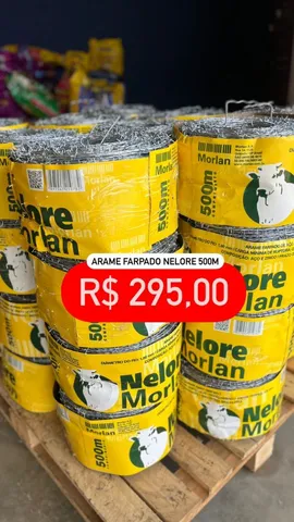 Arame farpado Nelore 500M 