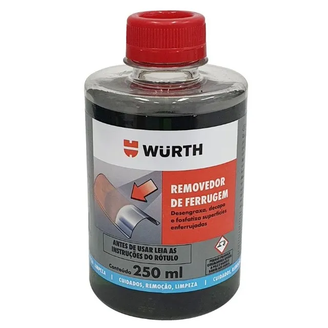 Removedor de ferrugem 250ml wurth