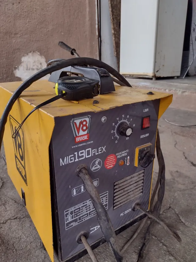 Máquina de solda flex a gás e normal 2,500 reais 