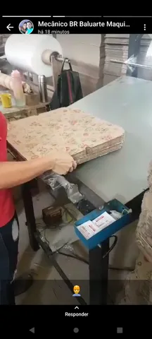 Máquina de Fabricar caixa de papelão 