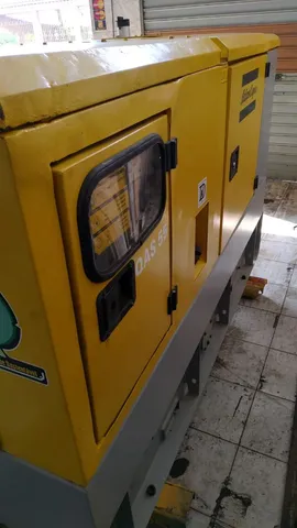 GERADOR DE ENERGIA 55/50 KVA 480 HRS DE USO MOTOR PERKINS 