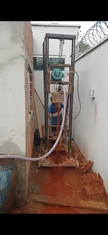 Máquina de poço semi artesiano