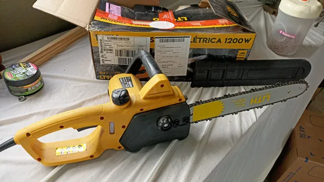 Moto serra eletrica